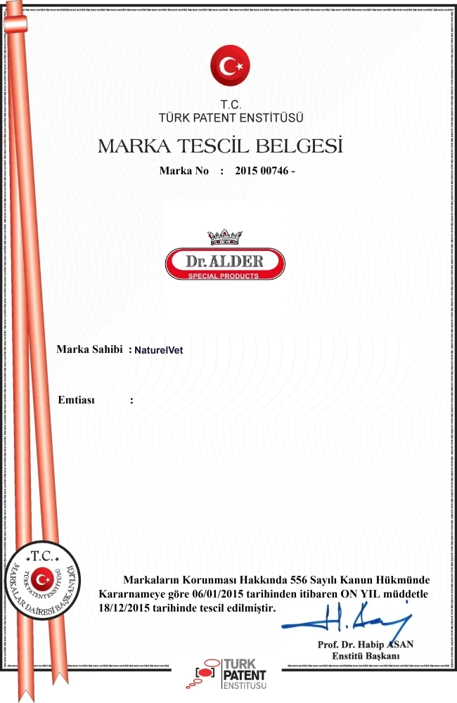 Marka Tescil Belgesi