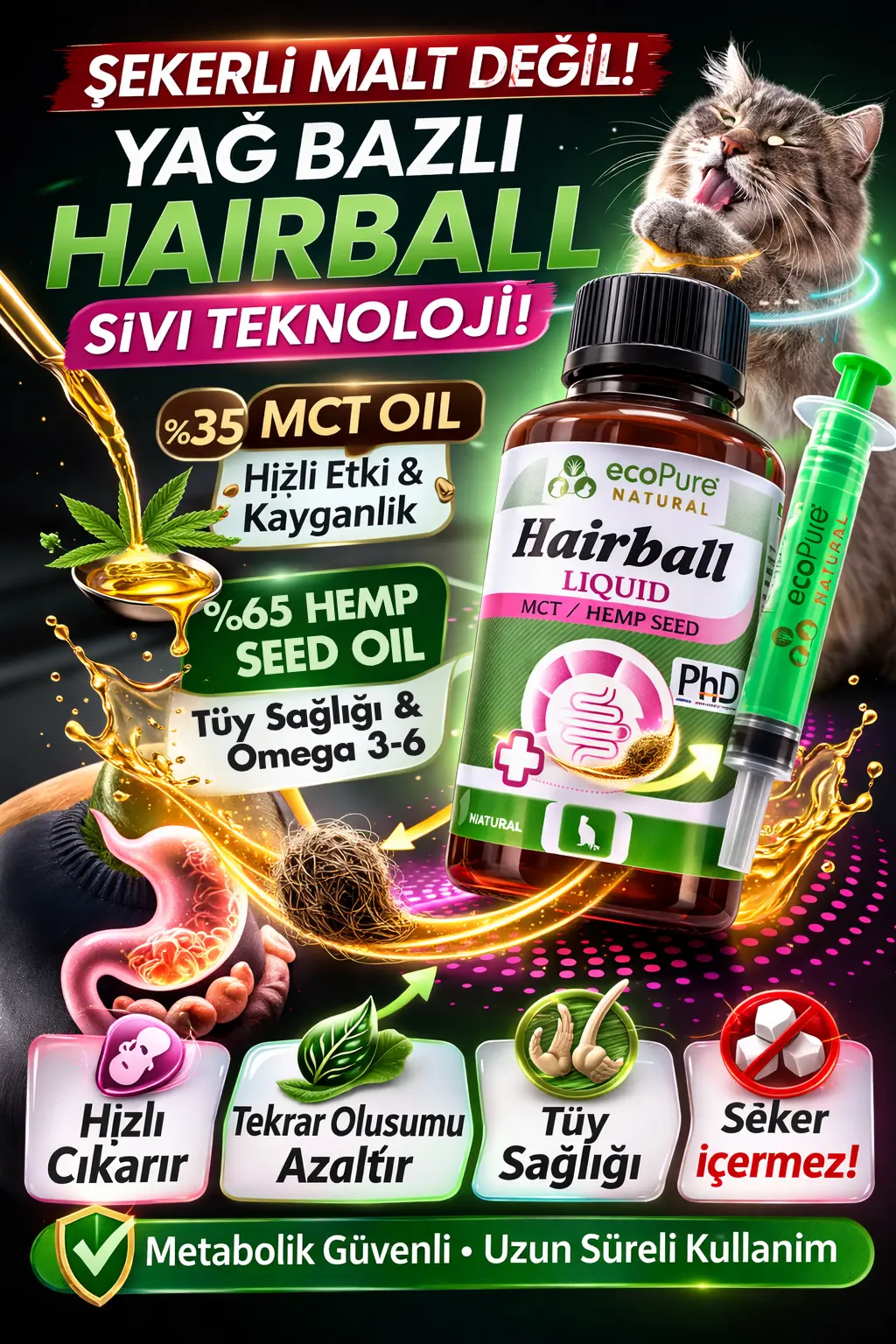Hairball Liquid ürün görseli